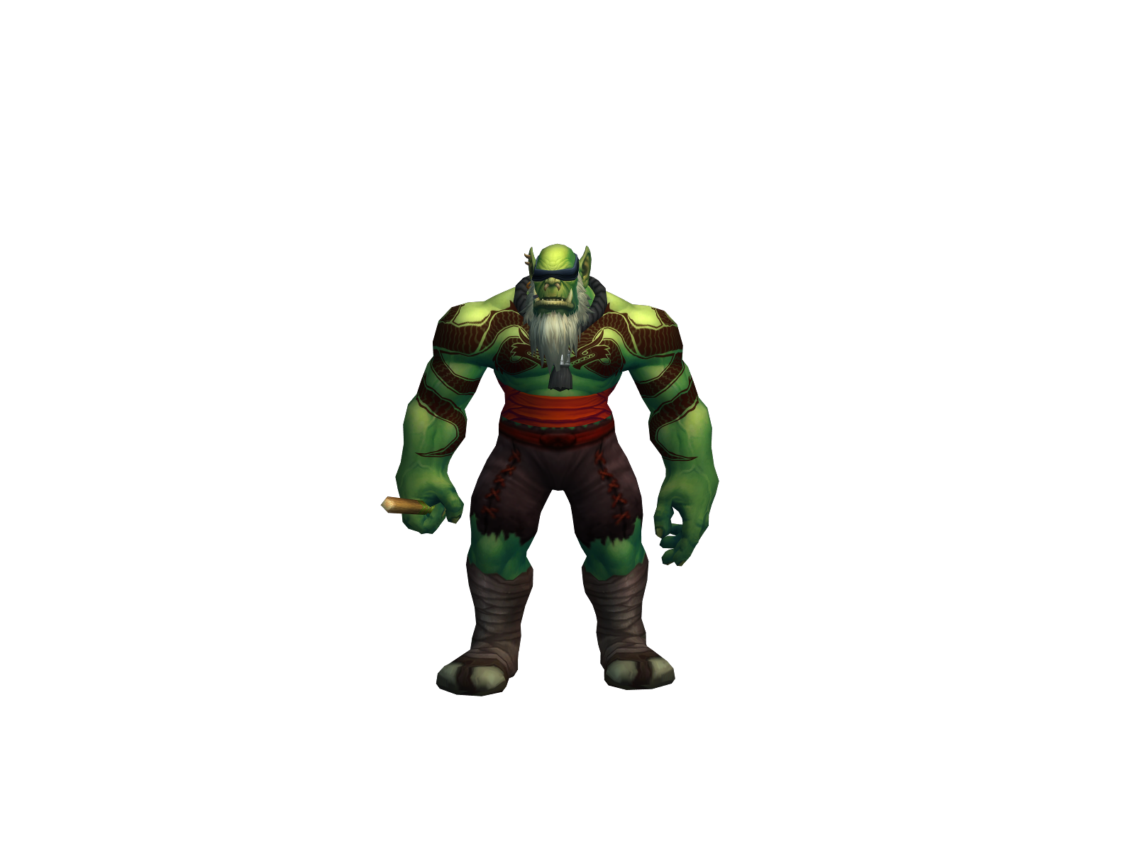 Leathél 3D character render