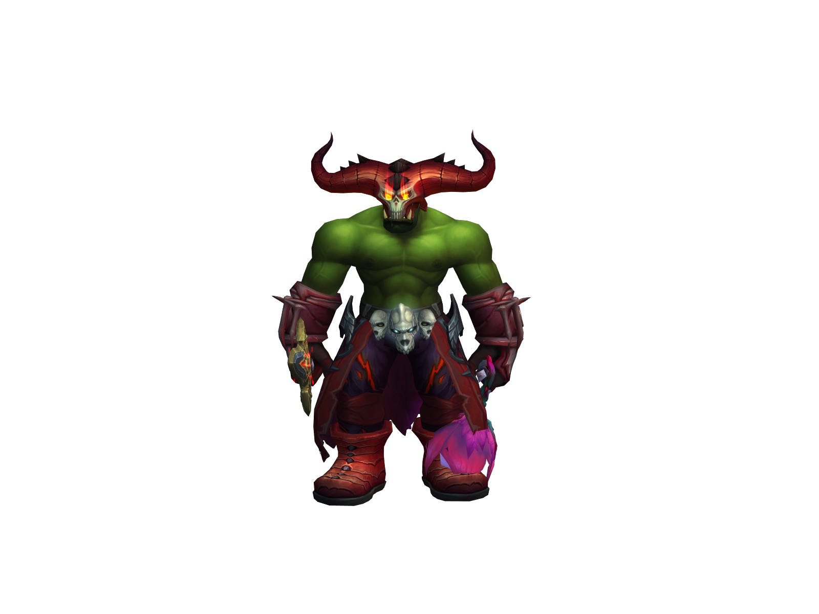 Mehx 3D character render