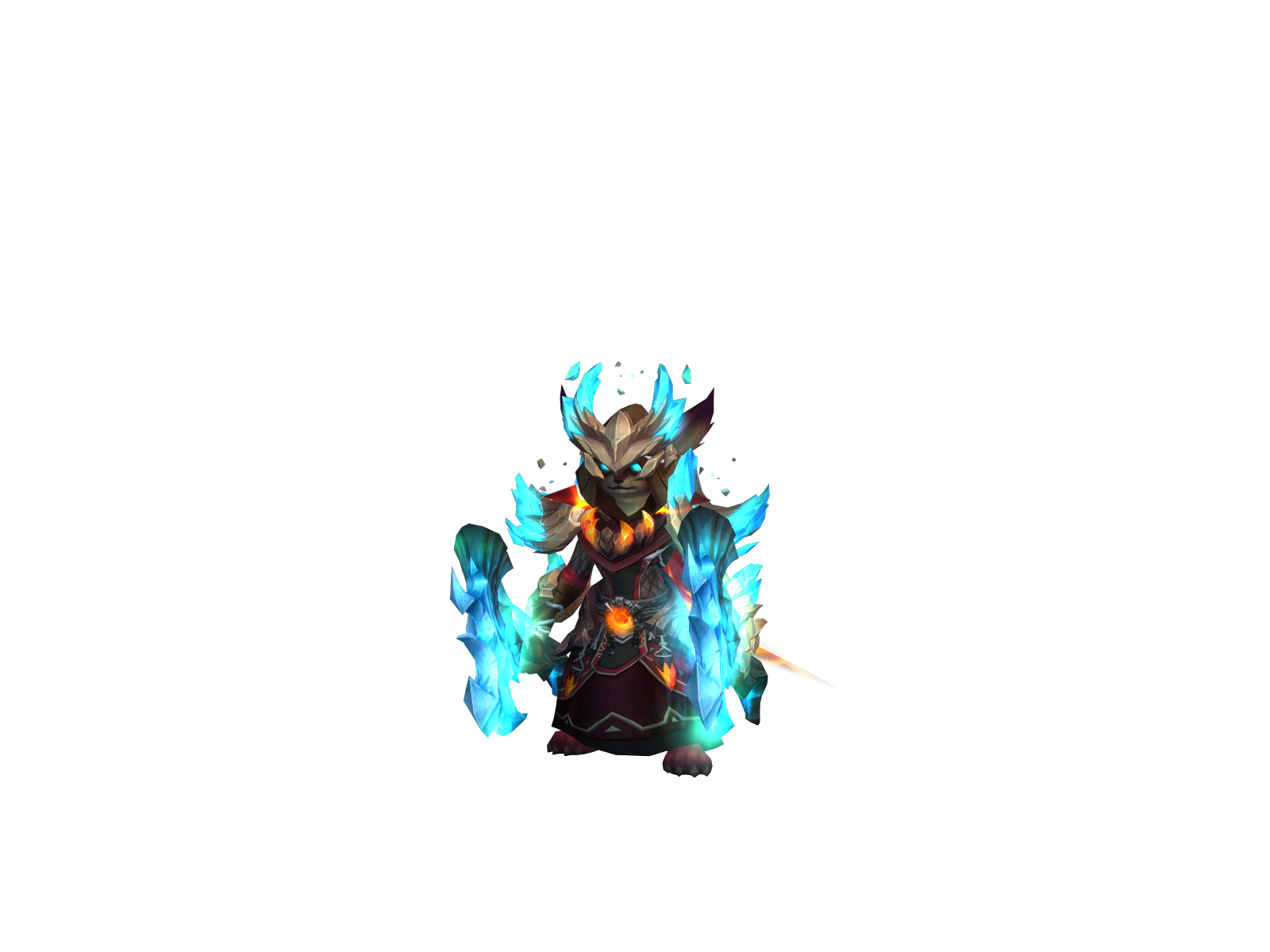 Zinthropa 3D character render