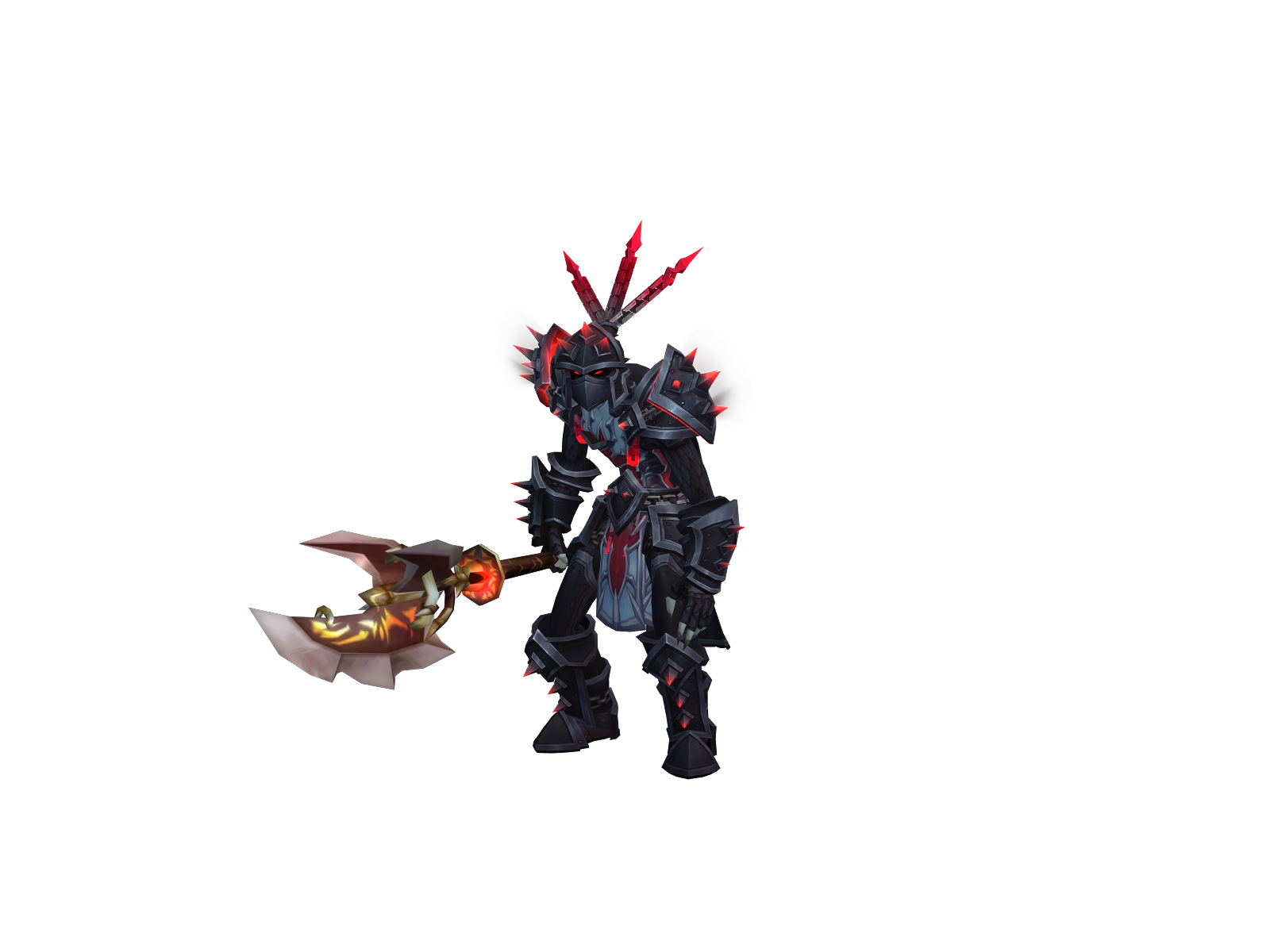 Auntypete 3D character render