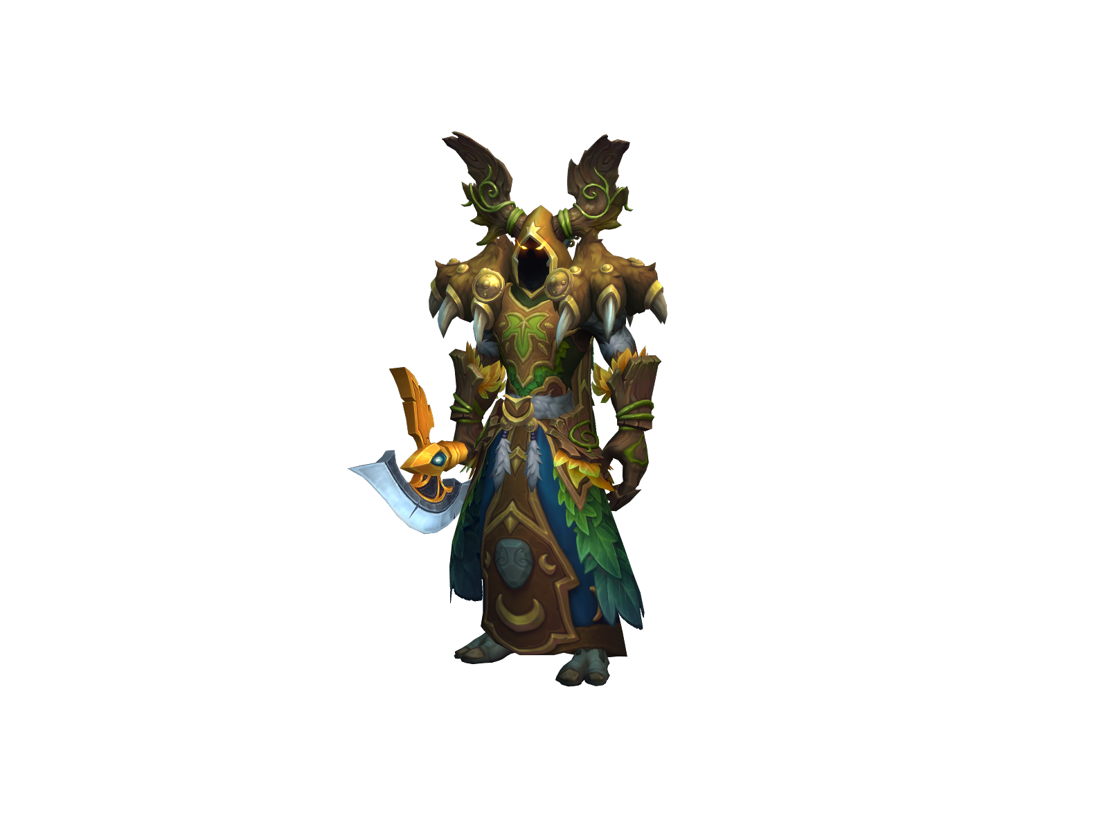 Pewpewbïrd 3D character render