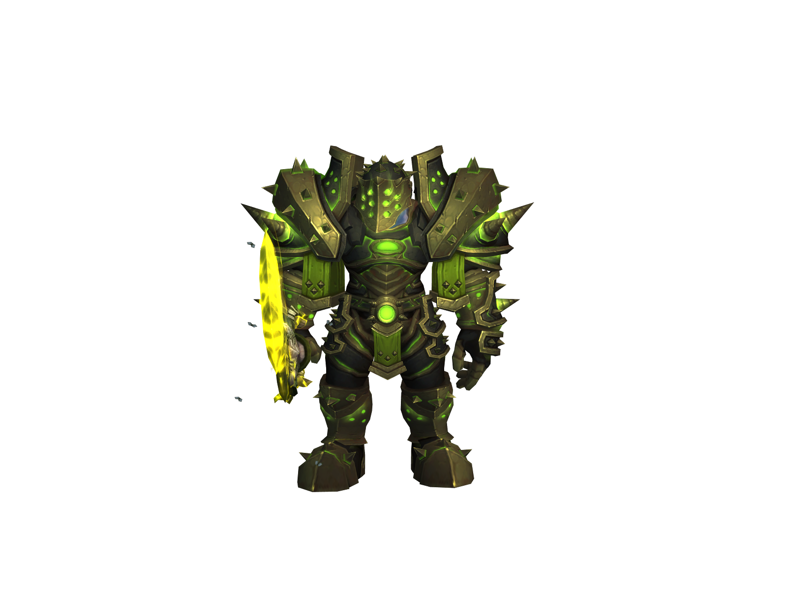 Convulsions 3D character render