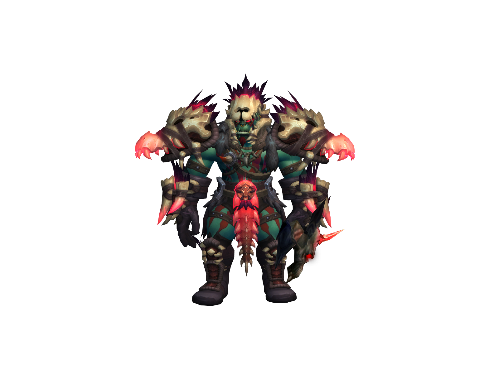 Gørash 3D character render