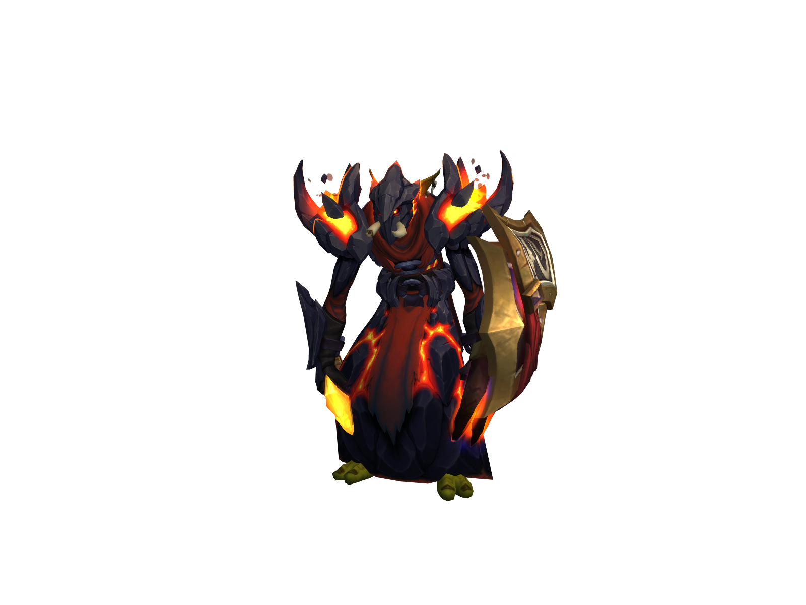 Mikelitros 3D character render