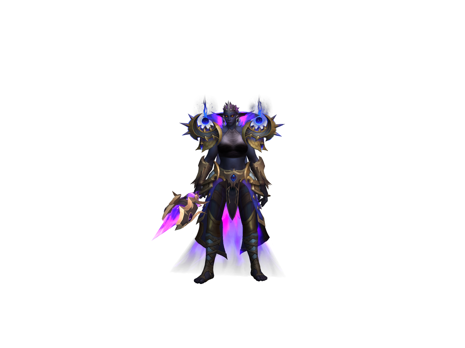 Galindare 3D character render