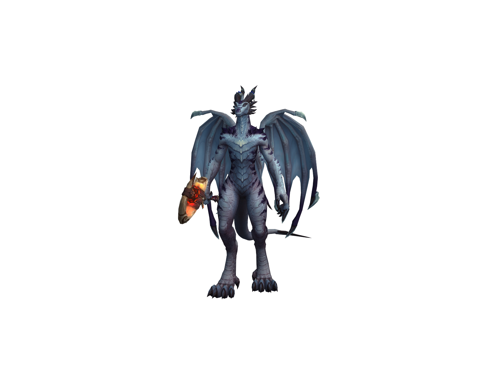 Nightingail 3D character render