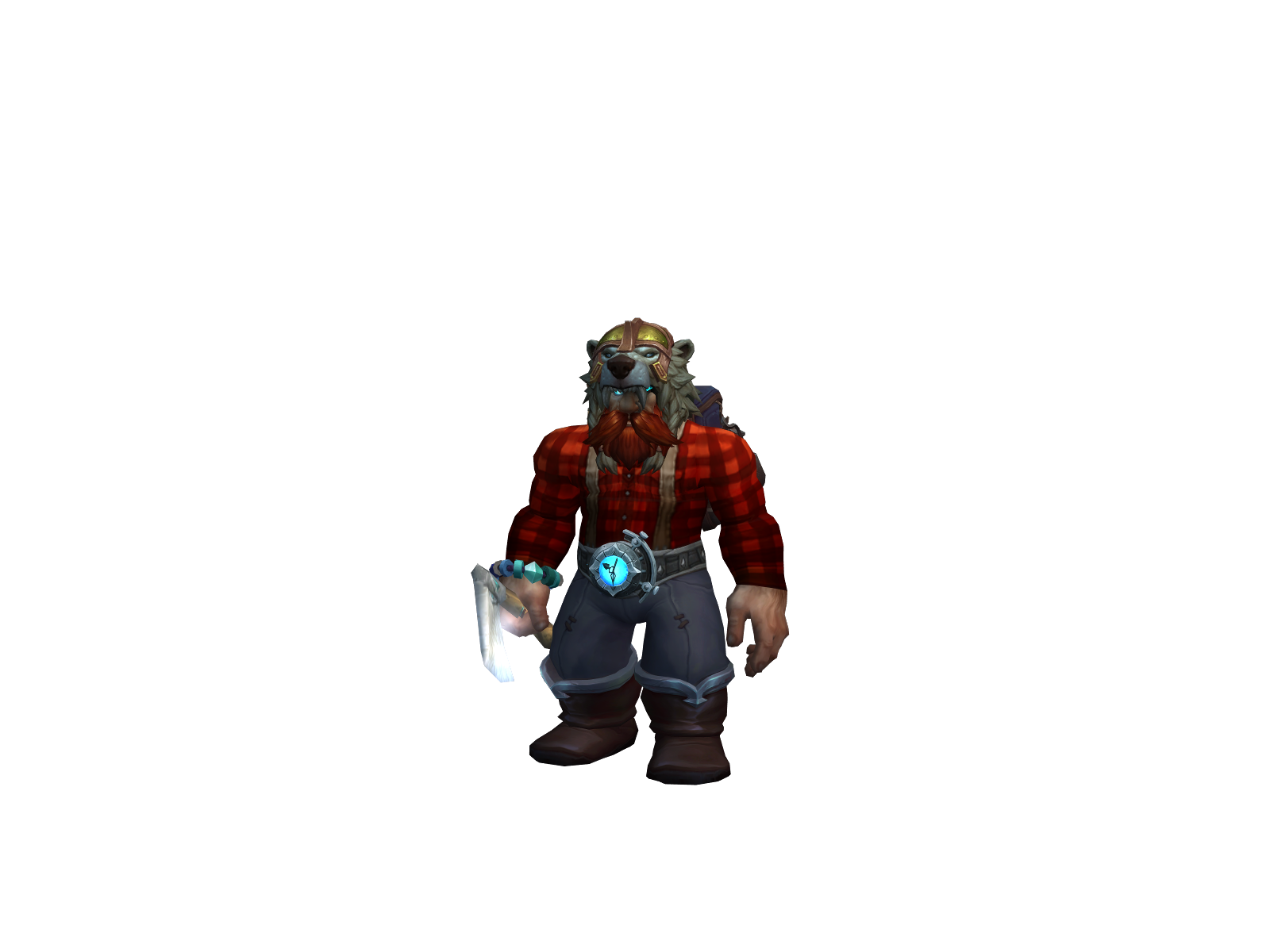 Gerberadult 3D character render