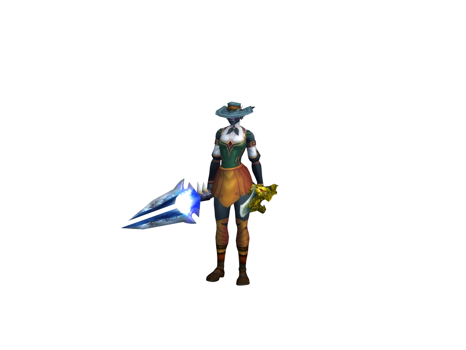 Dearhunter 3D character render