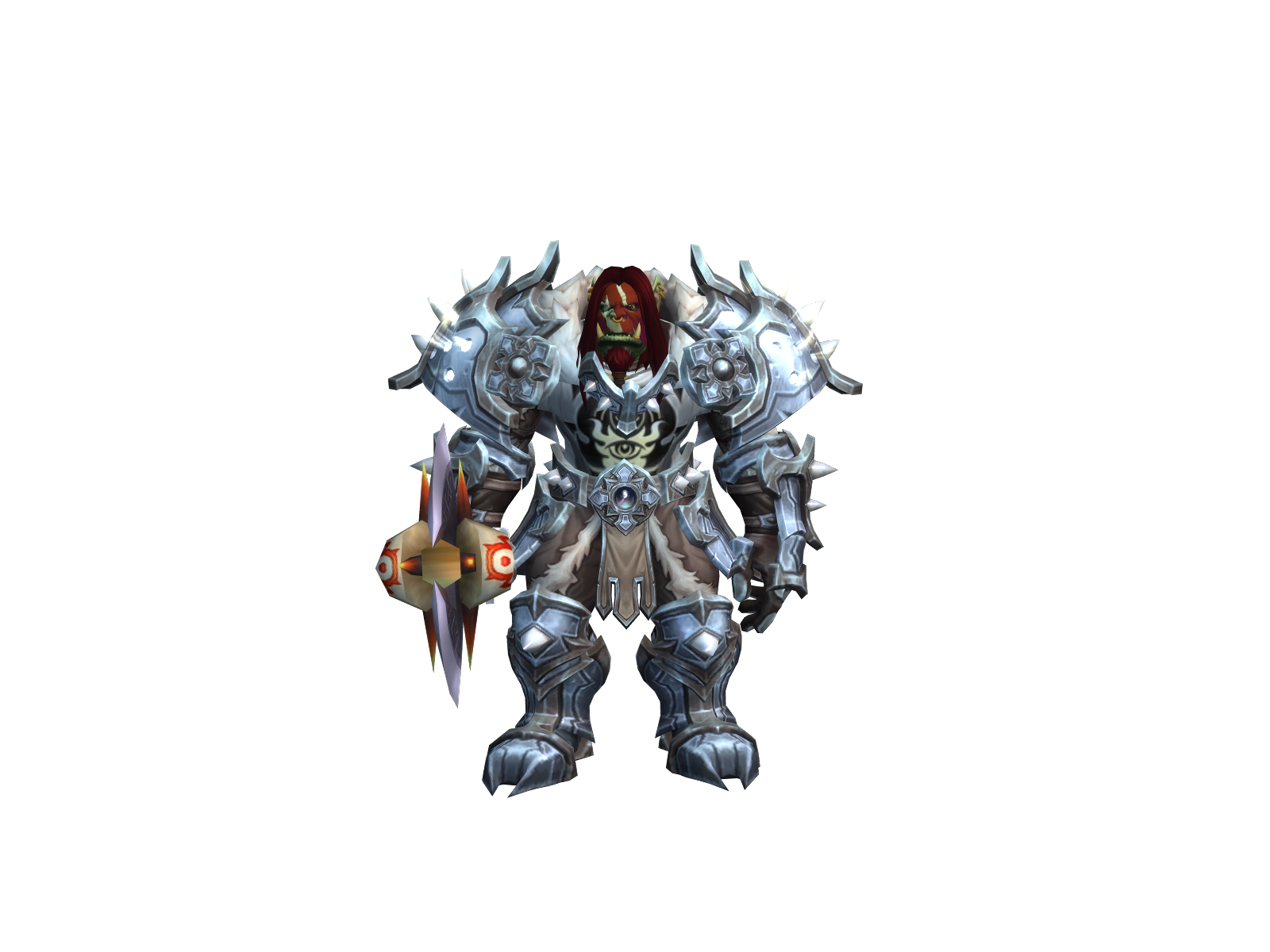 Korhak 3D character render