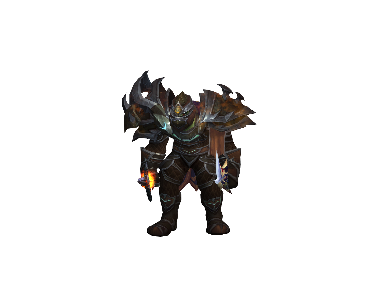 Stabroni 3D character render