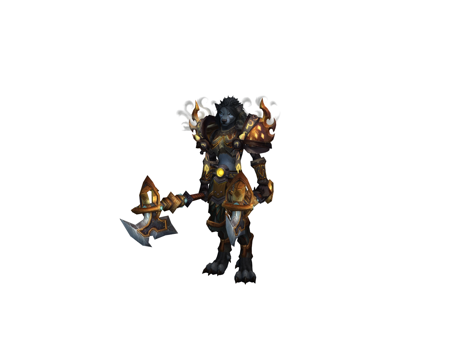 Demalition 3D character render