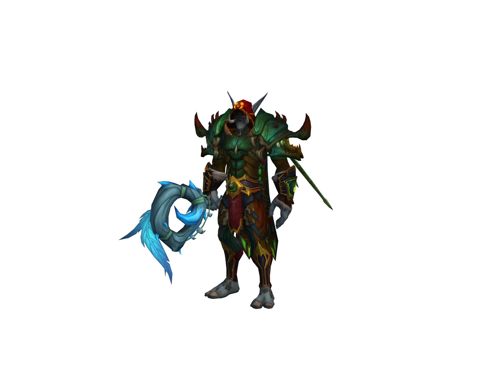 Jabulinnaka 3D character render