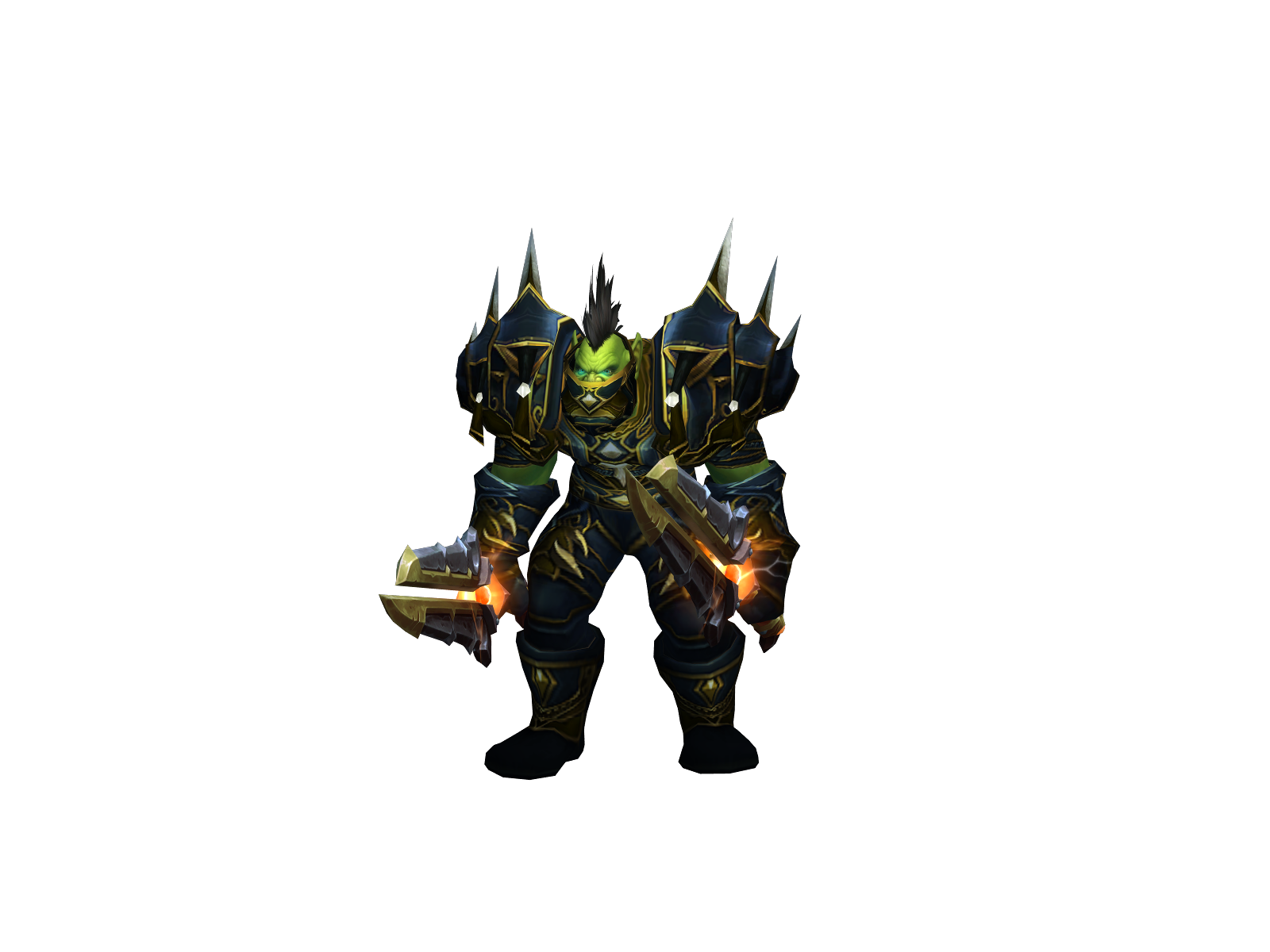 Backassassin 3D character render