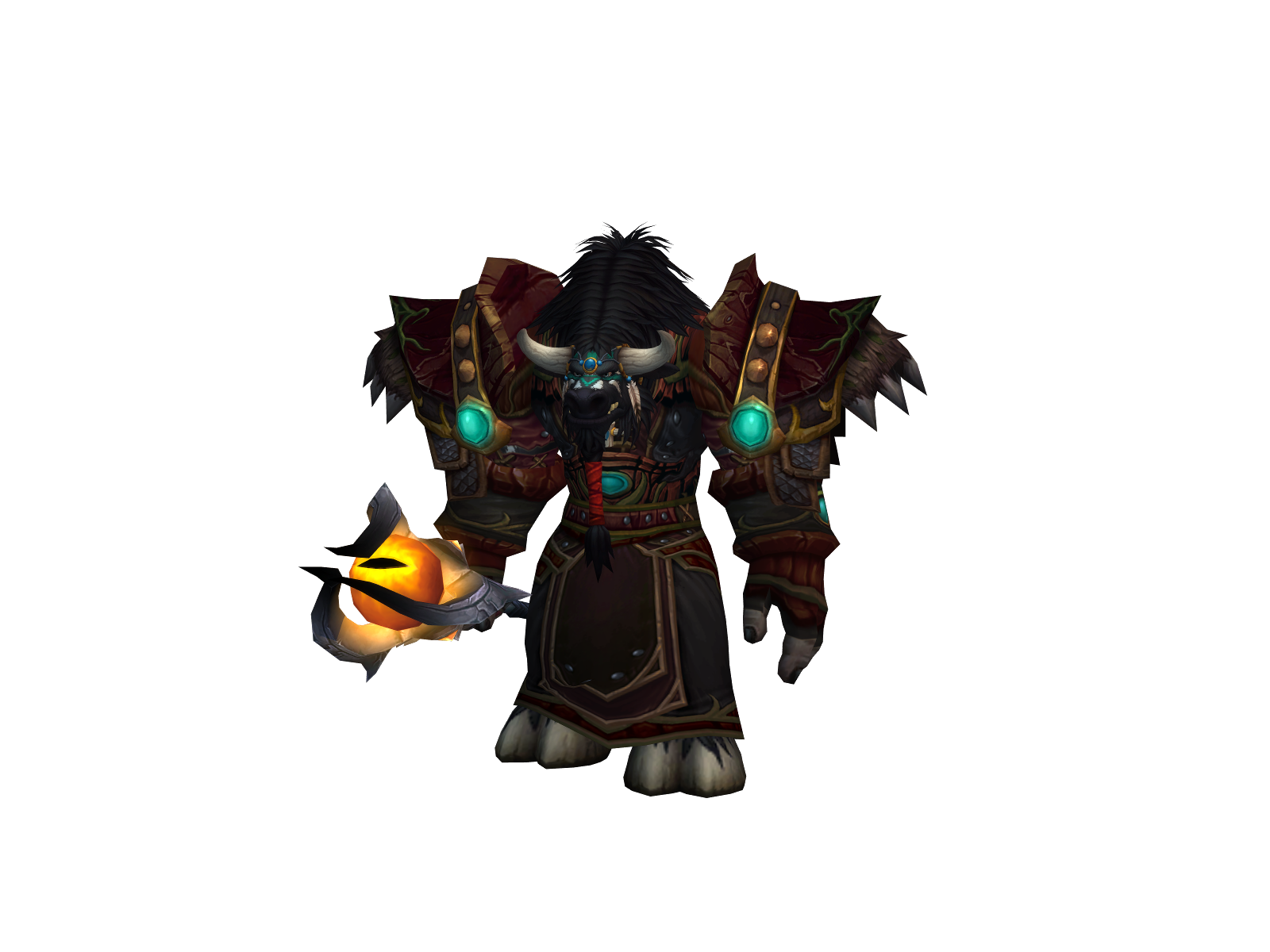 Blackbééf 3D character render