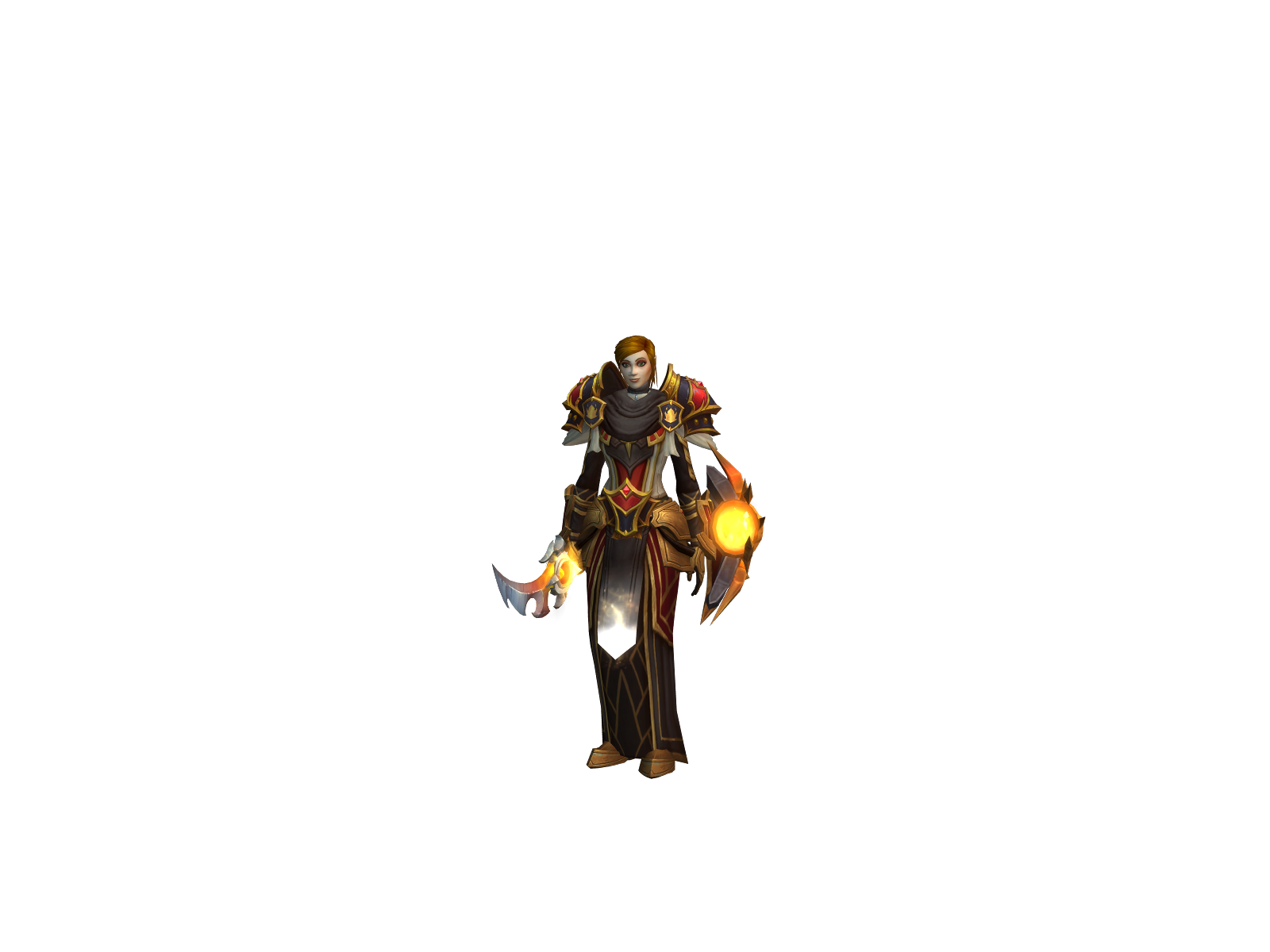 Vanrail 3D character render