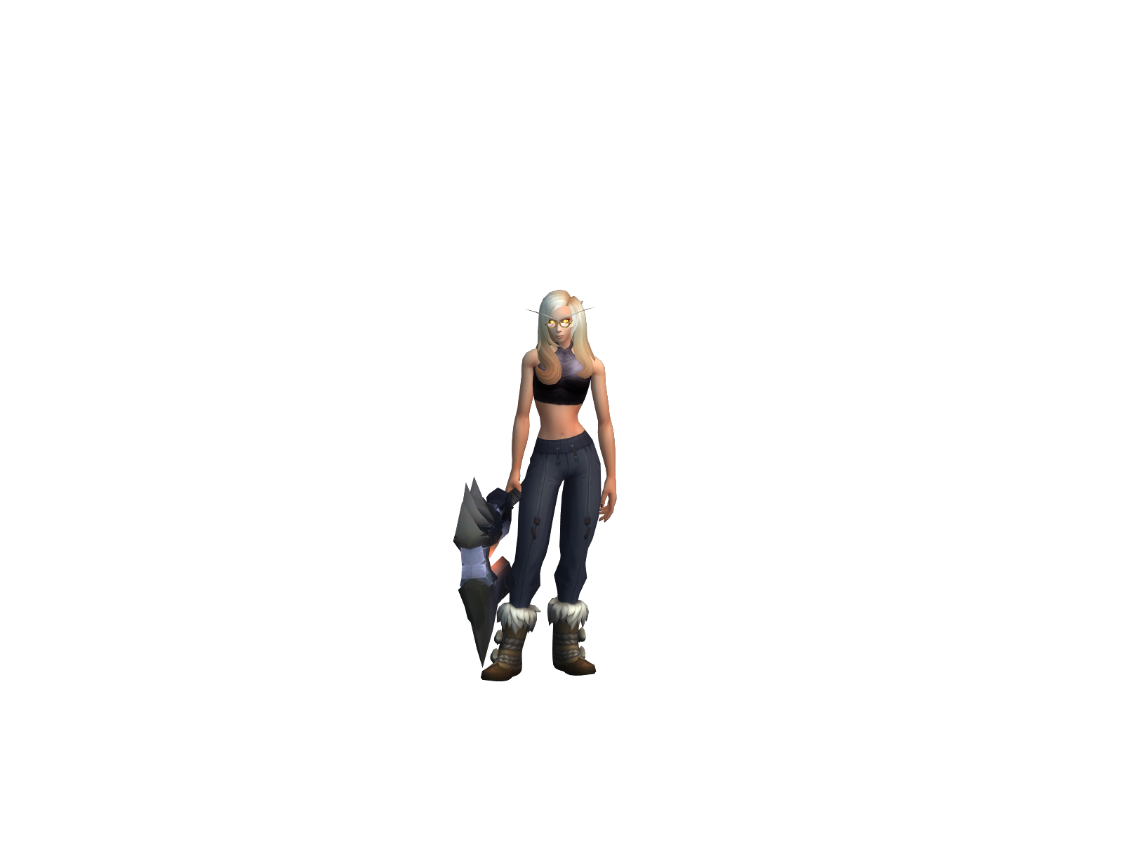 Bronkk 3D character render