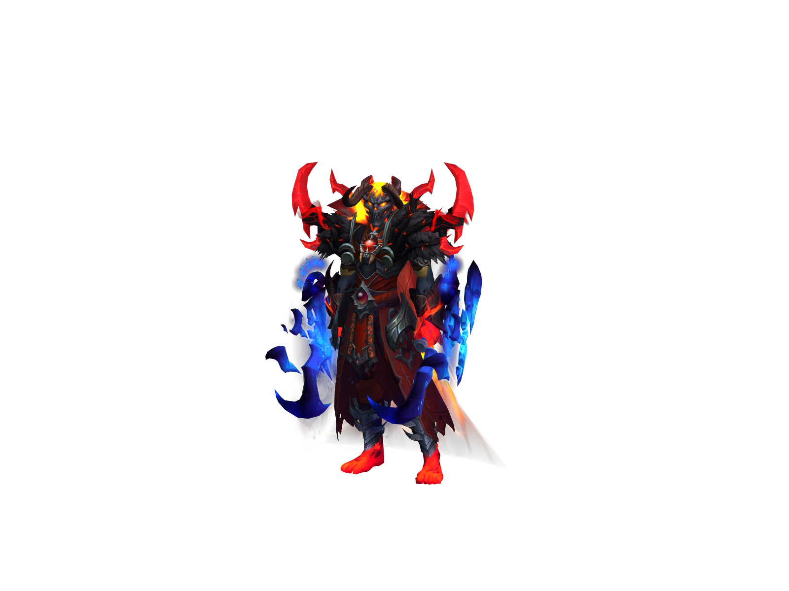 Saellas 3D character render