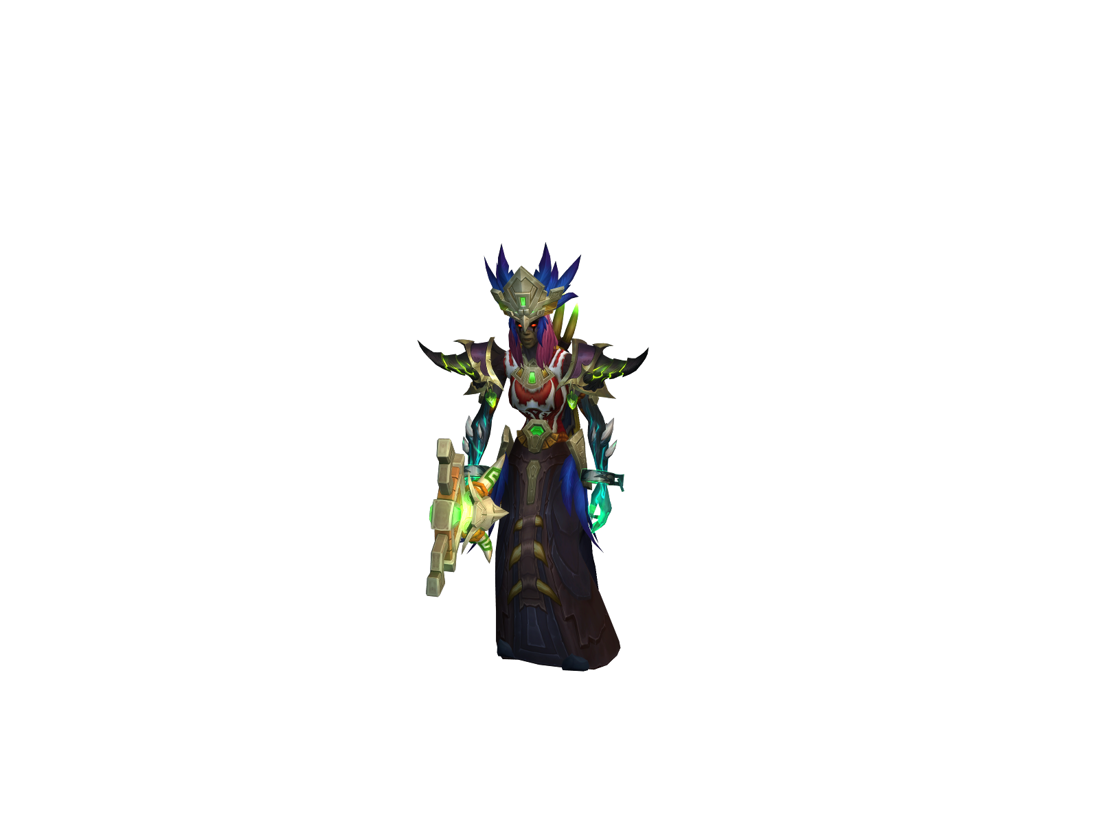 Rilda 3D character render