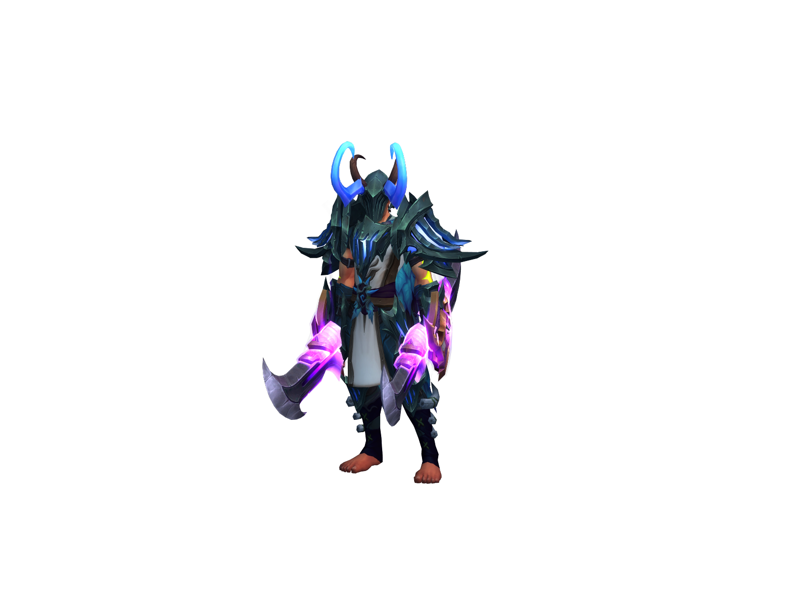 Shádowmán 3D character render