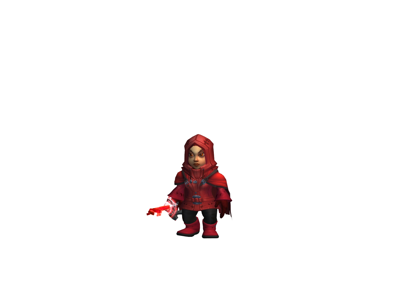 Thundee 3D character render
