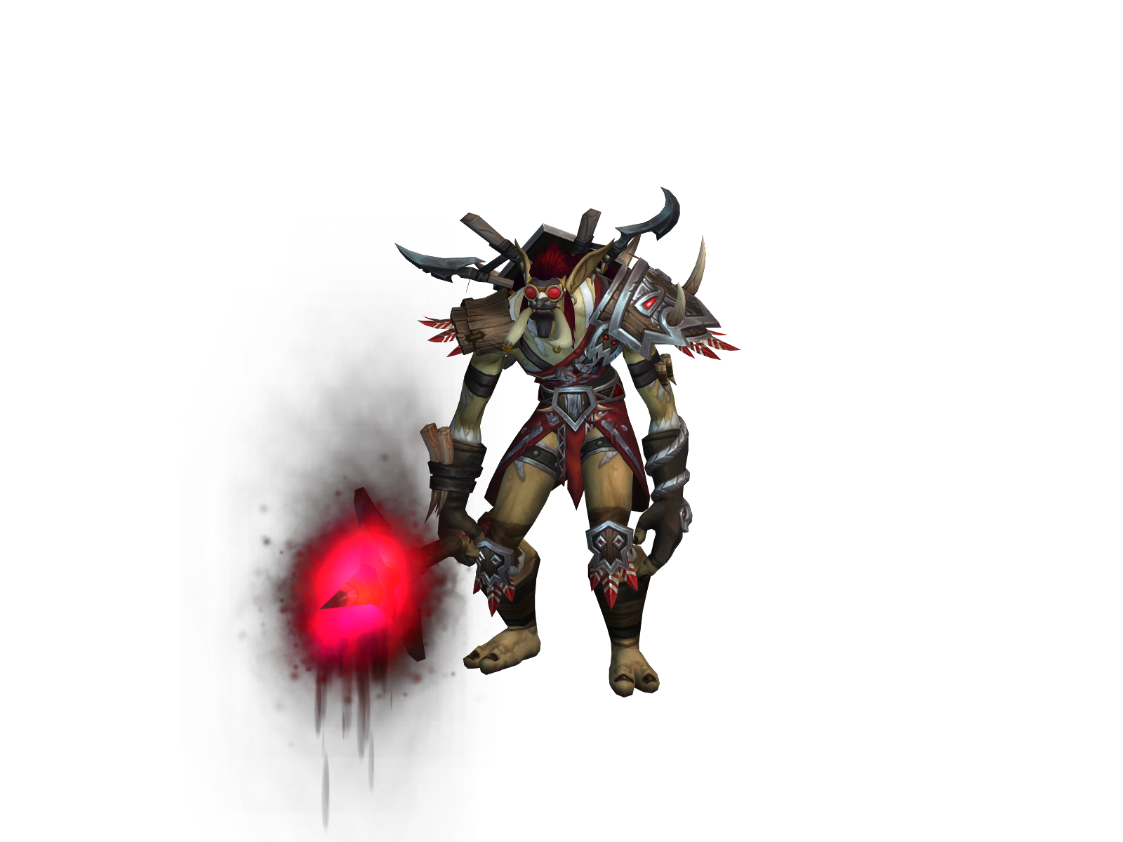 Unsnared 3D character render