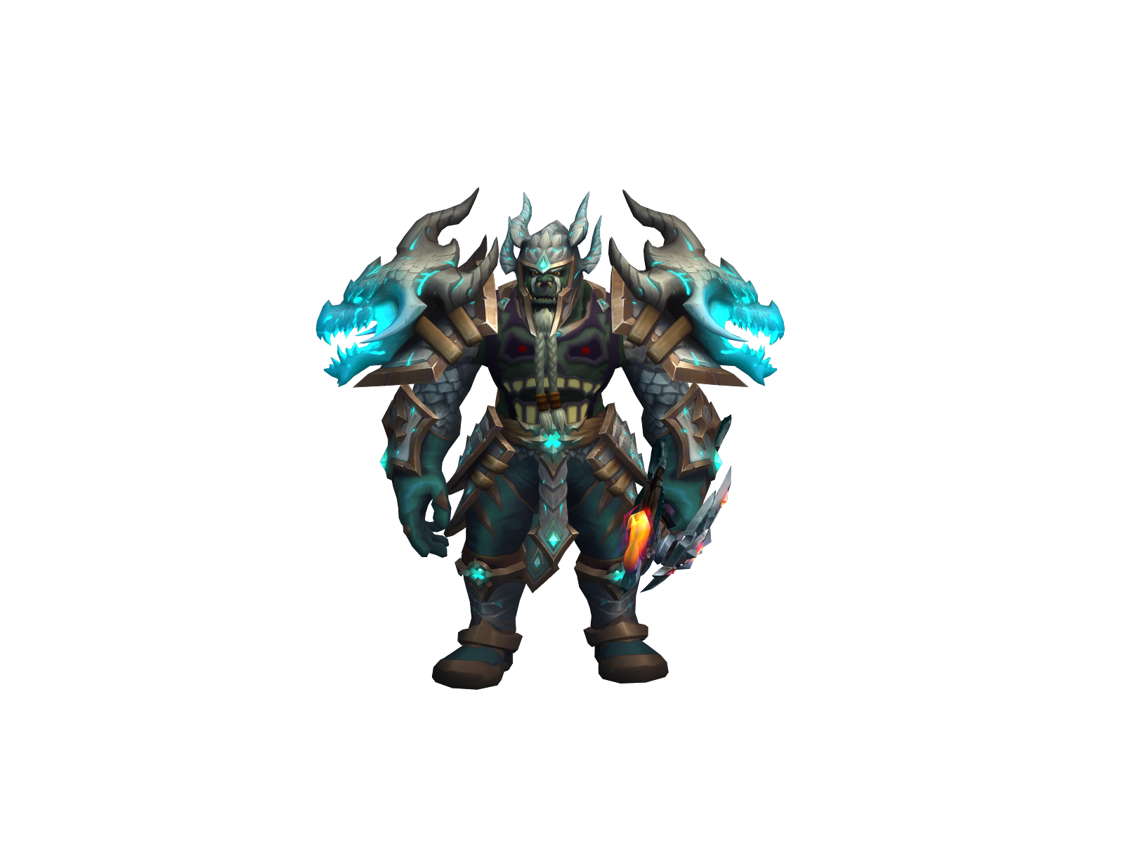 Arow 3D character render