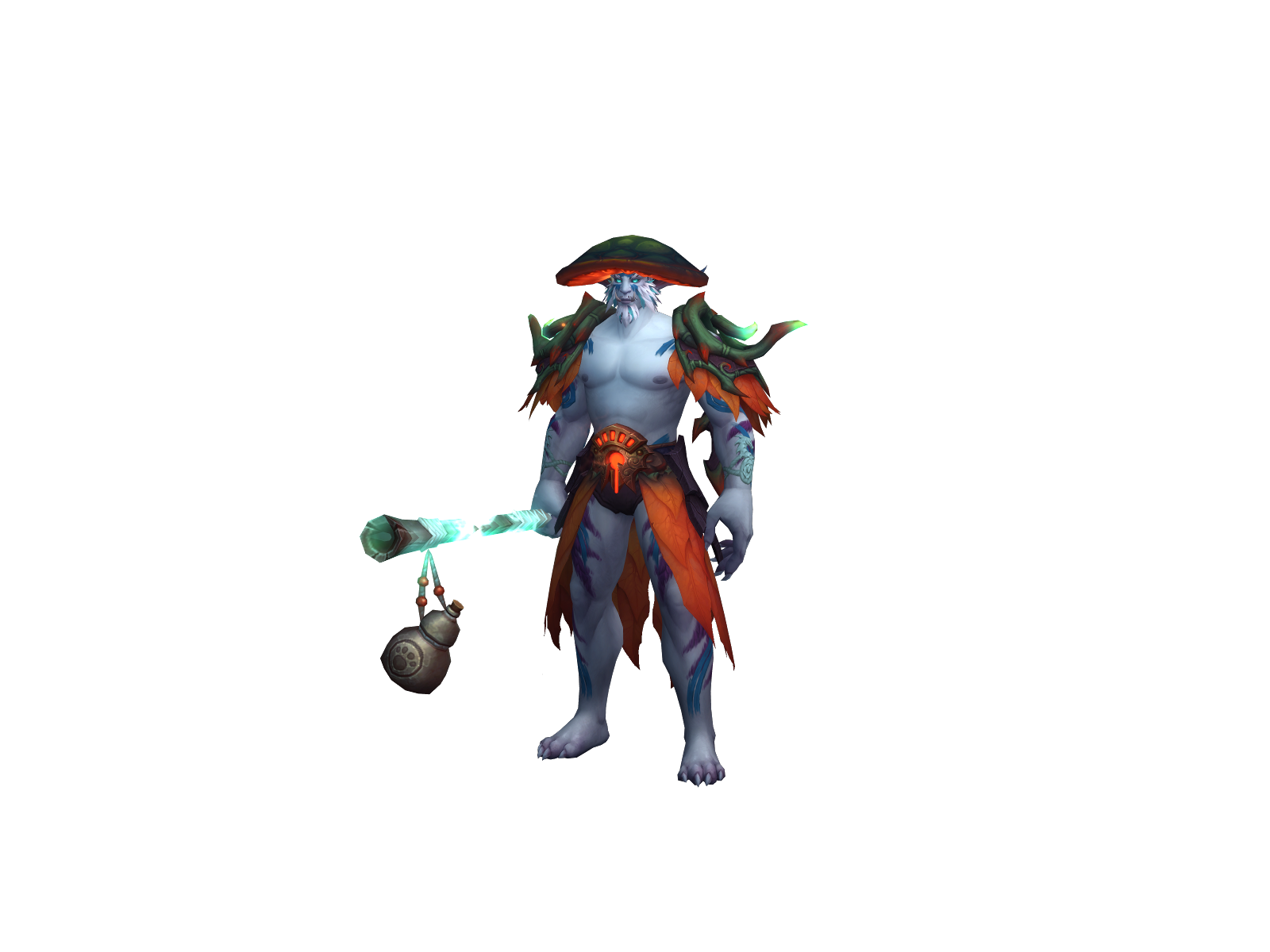 Mistdela 3D character render