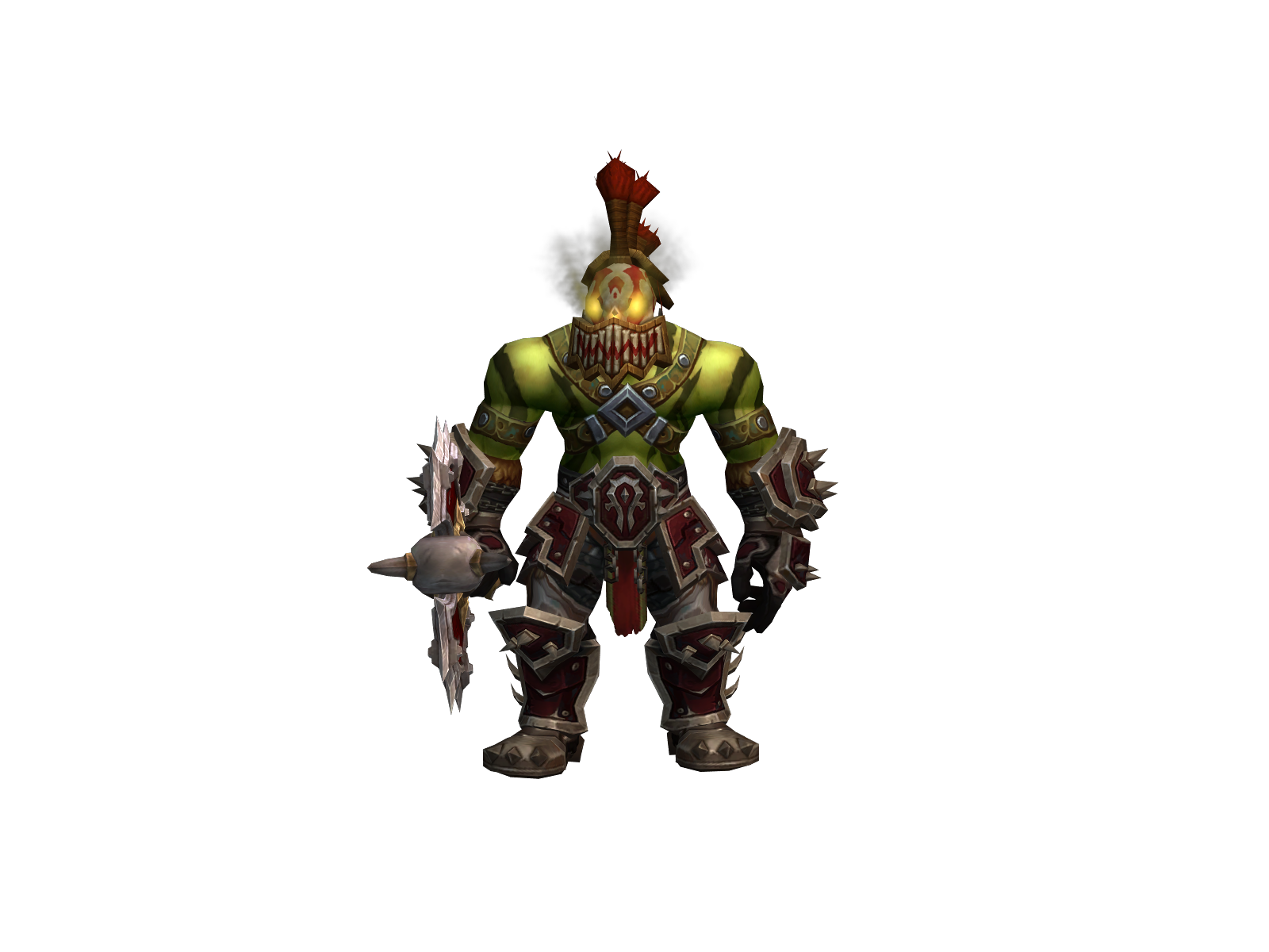 Grizzor 3D character render