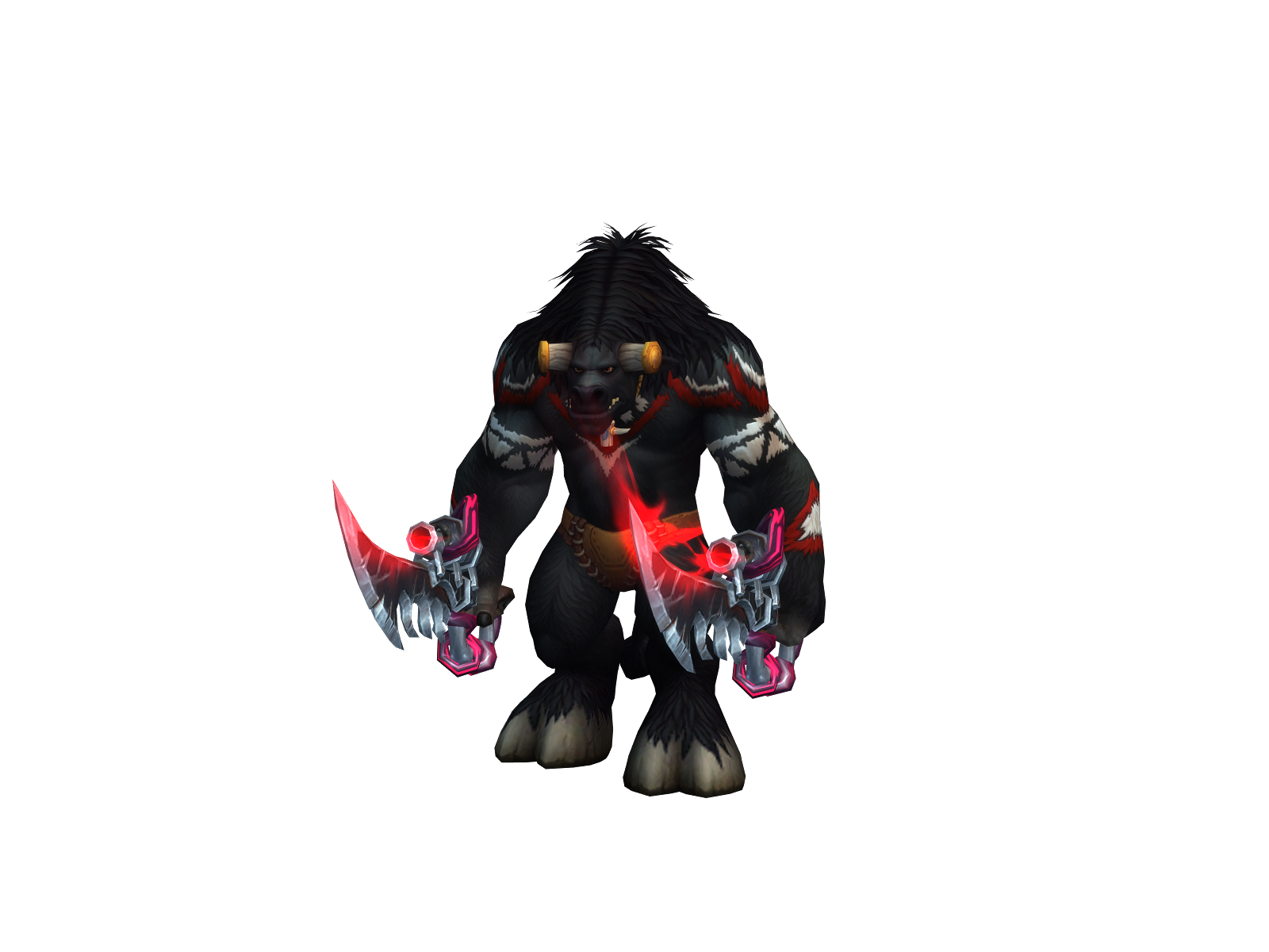Raddow 3D character render