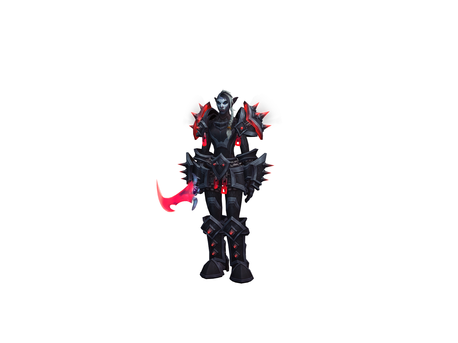 Krywar 3D character render