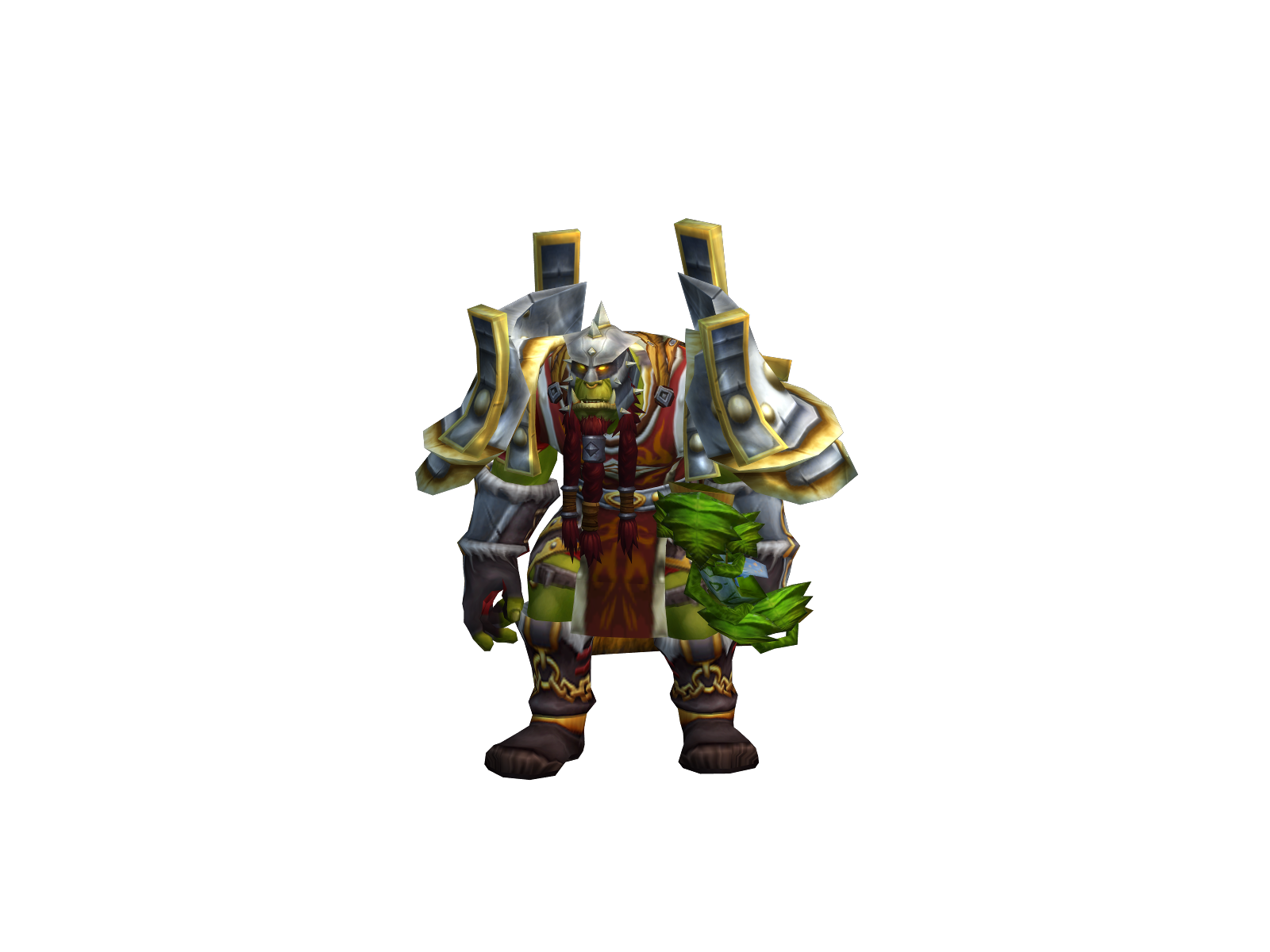Shamrock 3D character render