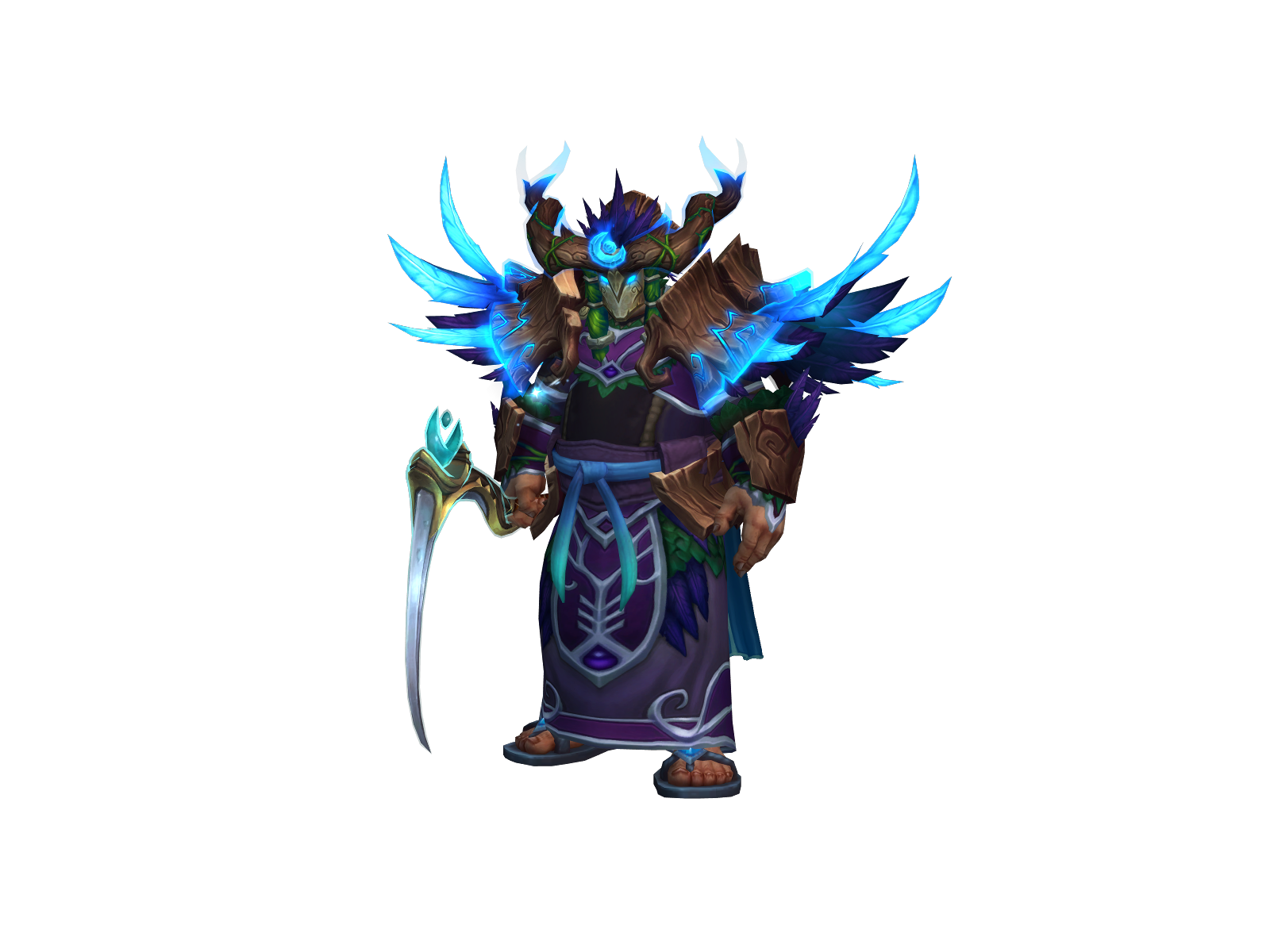 Drooed WoW character banner