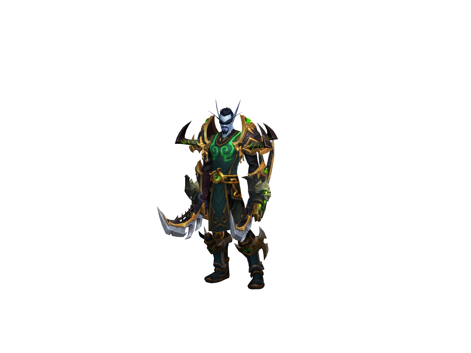 Kalglaive 3D character render