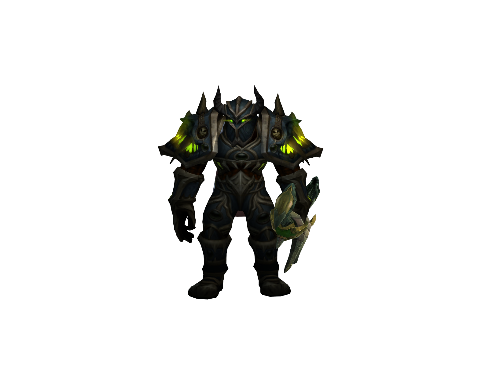 Bigmozels 3D character render