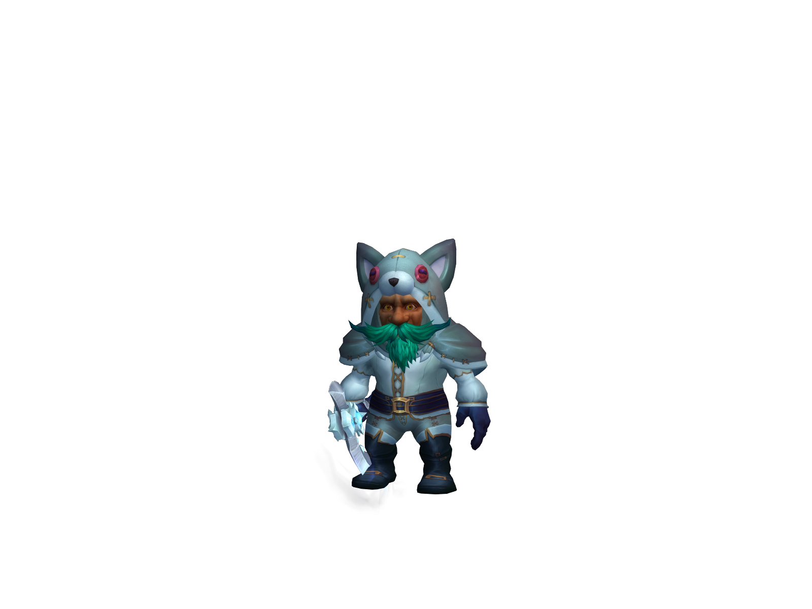 Fordtruck 3D character render