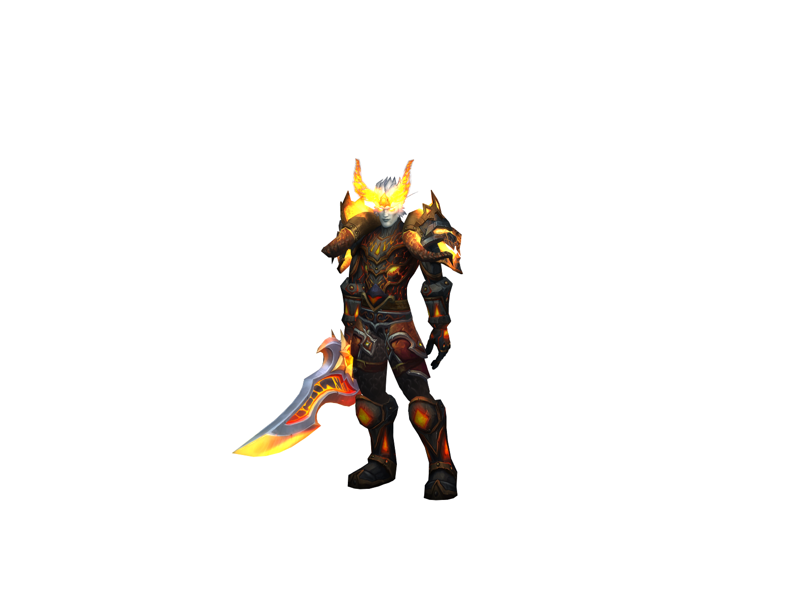 Plaigue 3D character render