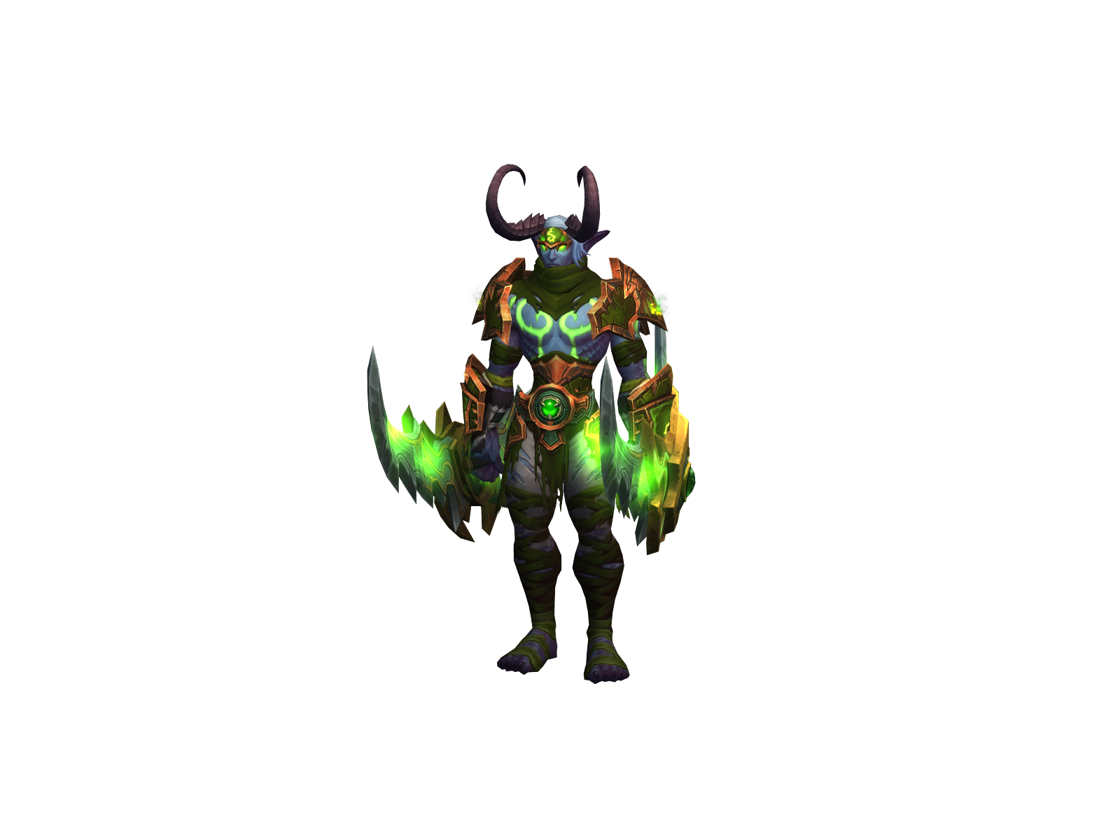 Grimfèl 3D character render