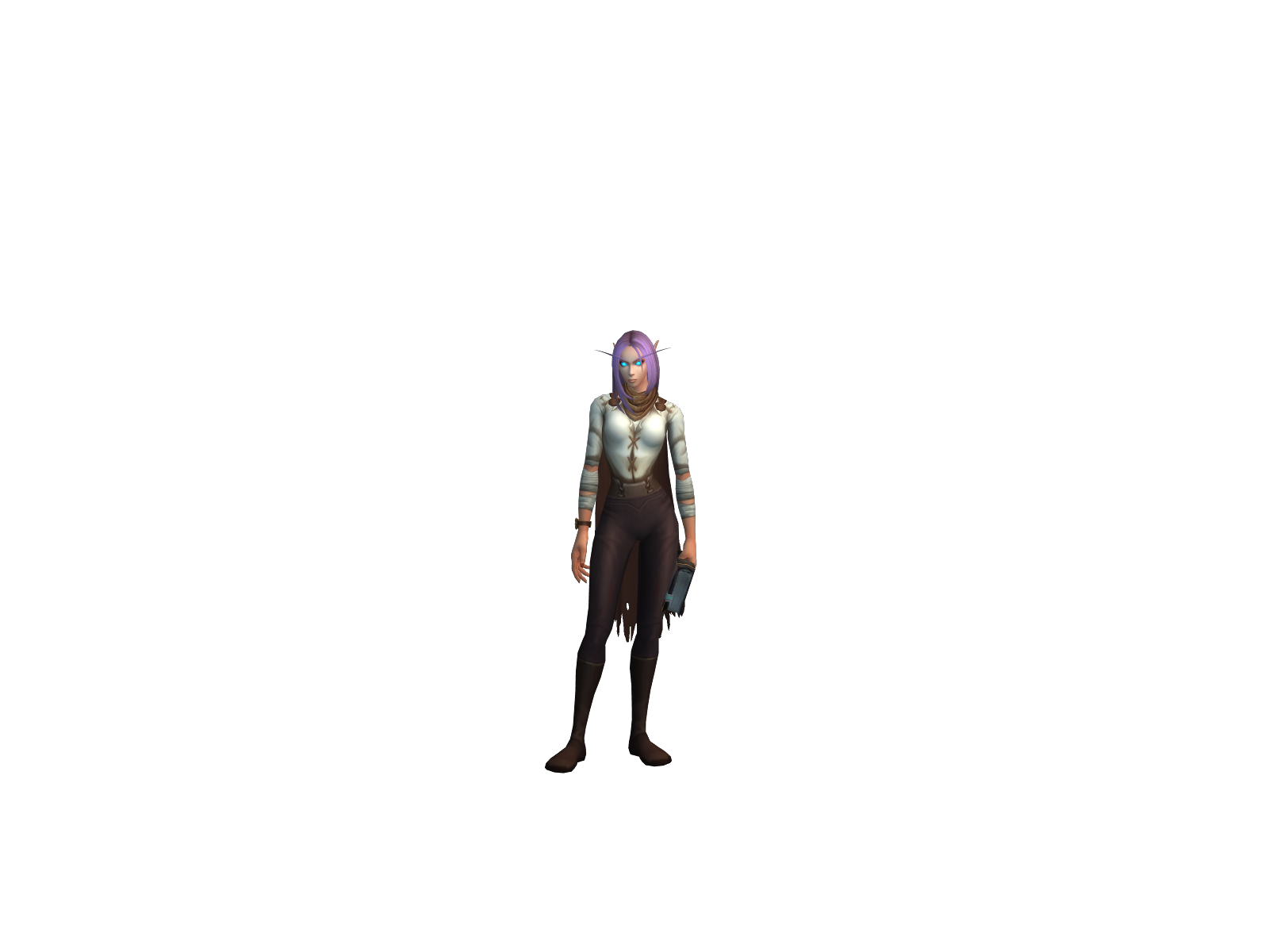 Ellya 3D character render