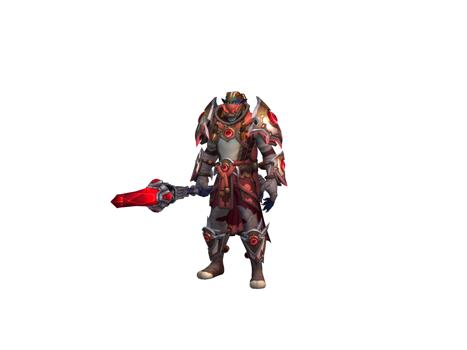 Fishbump 3D character render