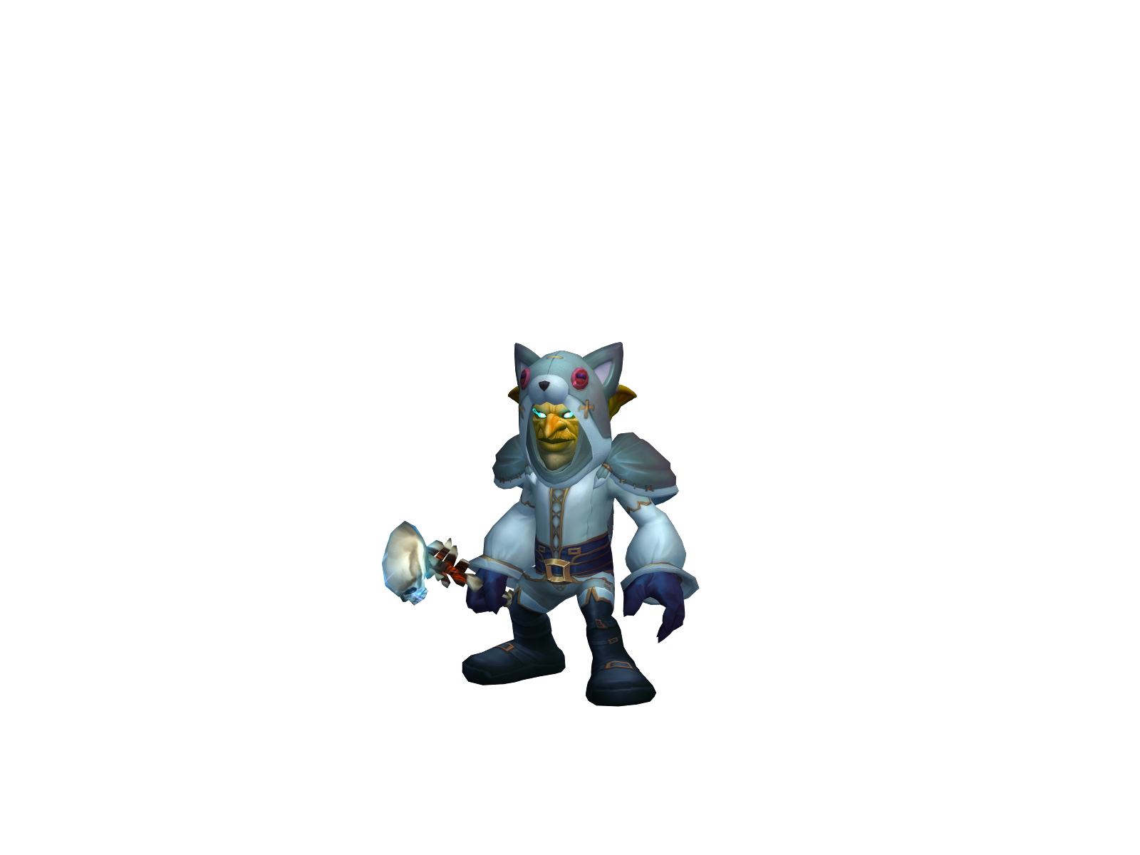 Busynas 3D character render