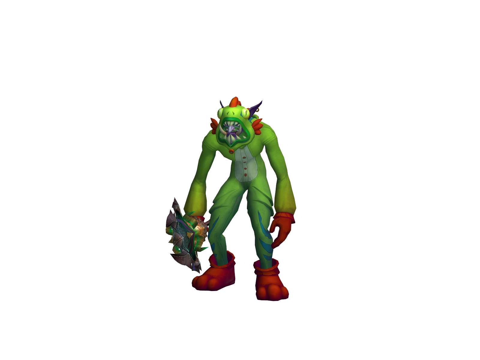 Choopperr 3D character render