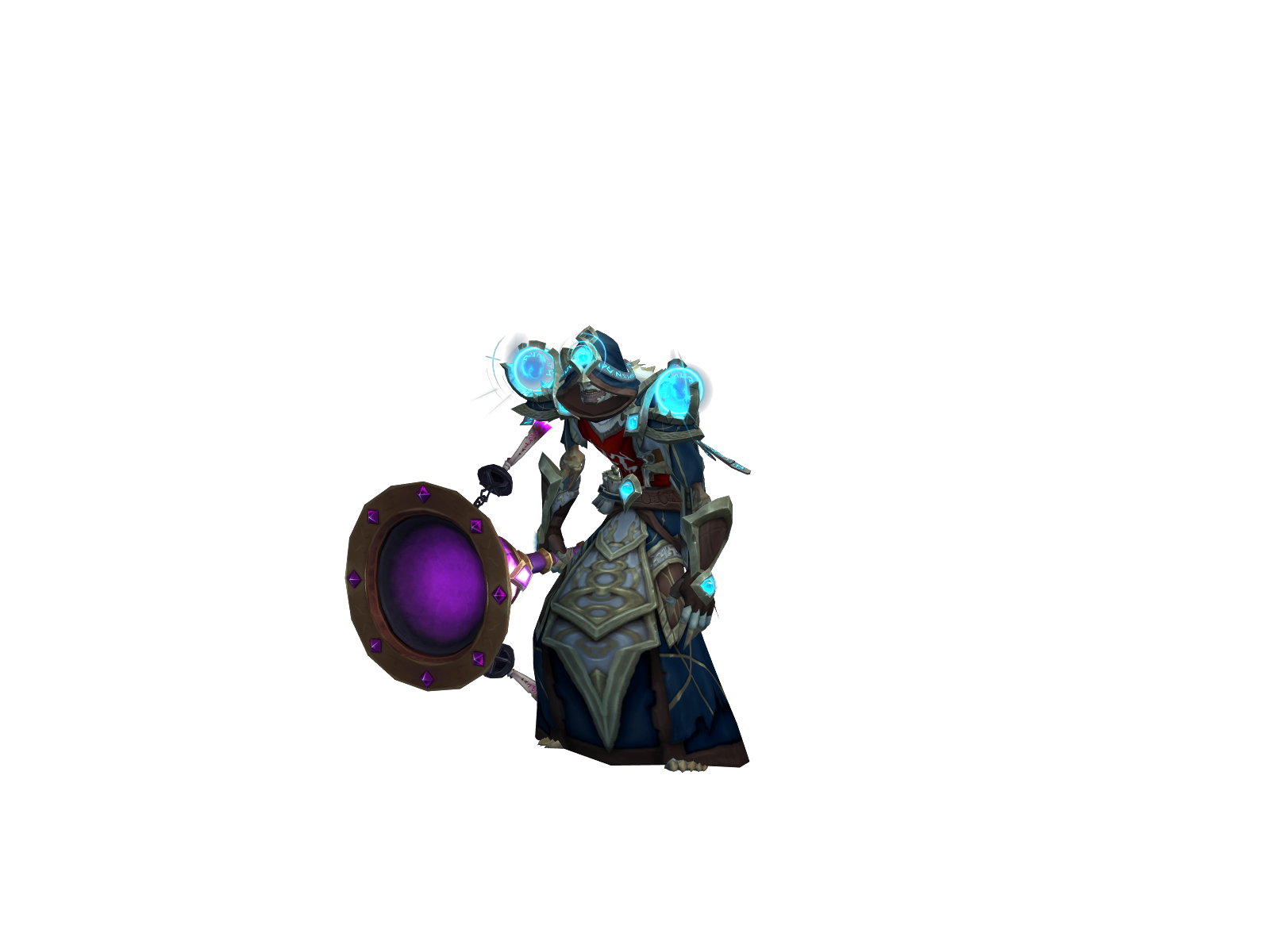Akzari 3D character render