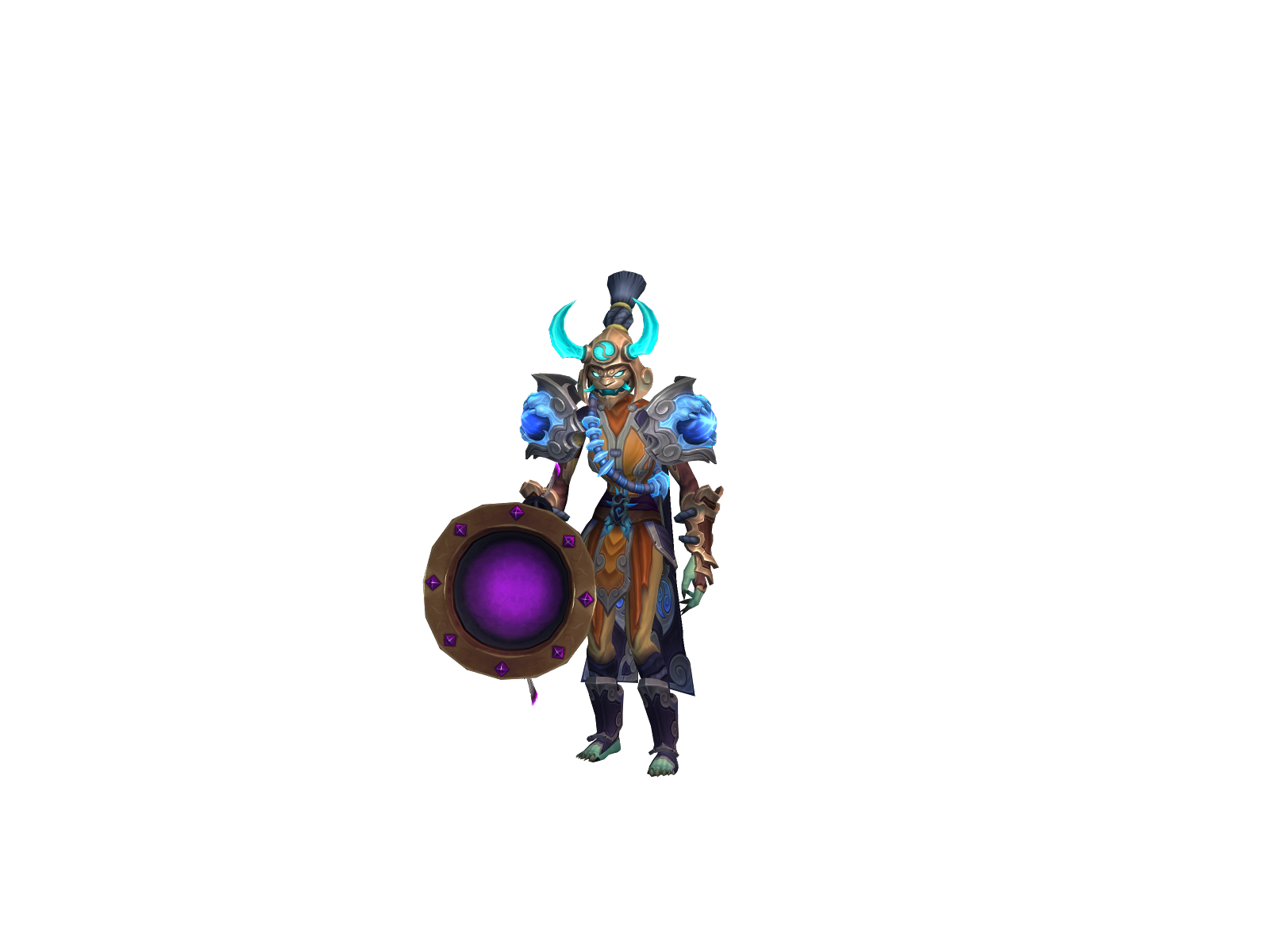 Bersia 3D character render