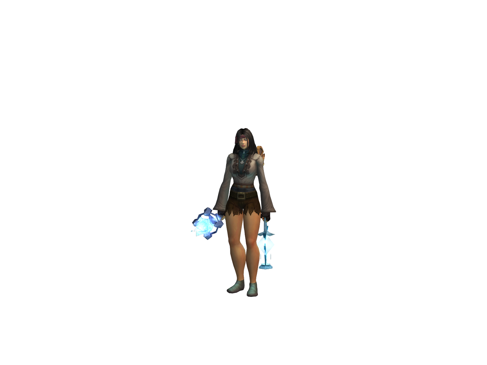 Ilovepriest 3D character render