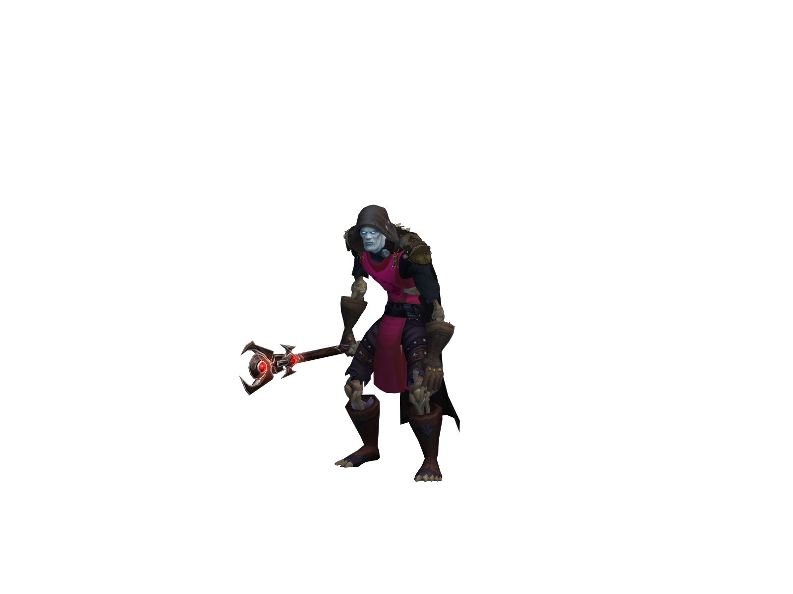 Wulff 3D character render