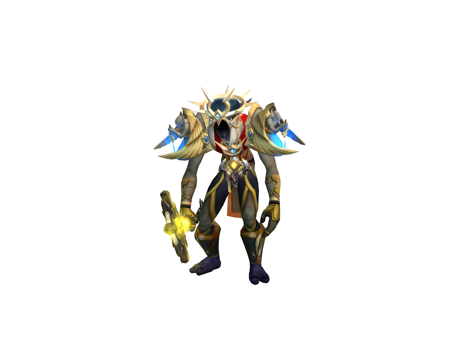 Fleshbones 3D character render