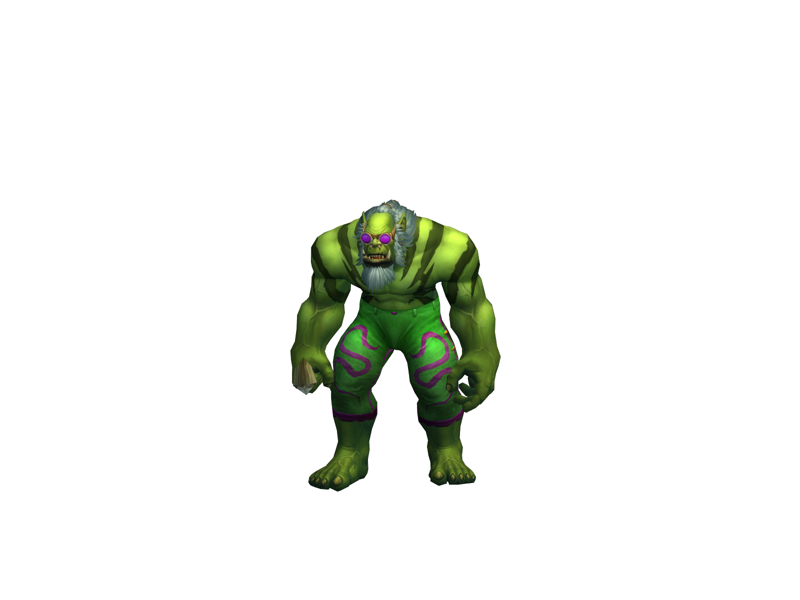 Googgrog 3D character render