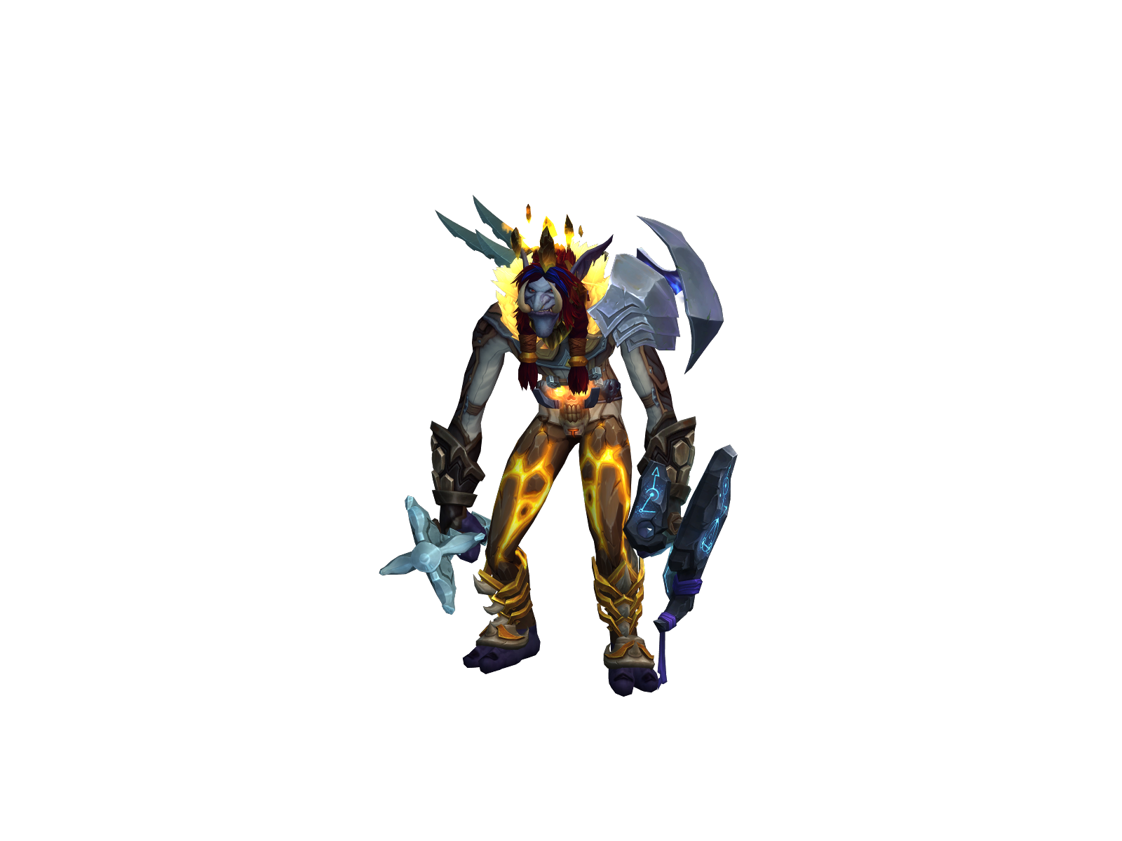 Vollgara 3D character render