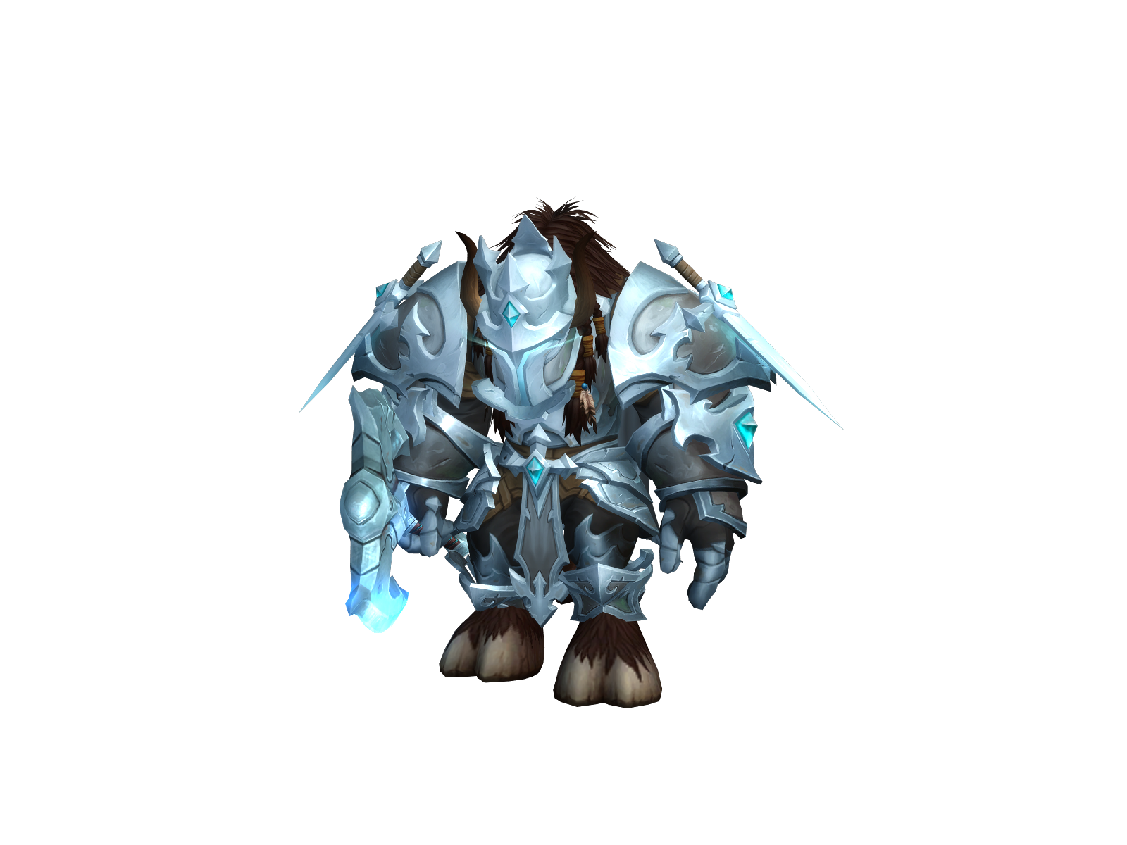 Traxas 3D character render