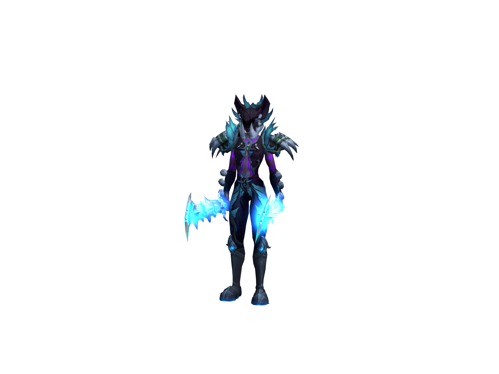 Lyx 3D character render